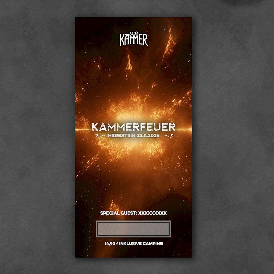 Ticket »Kammerfeuer 2026«